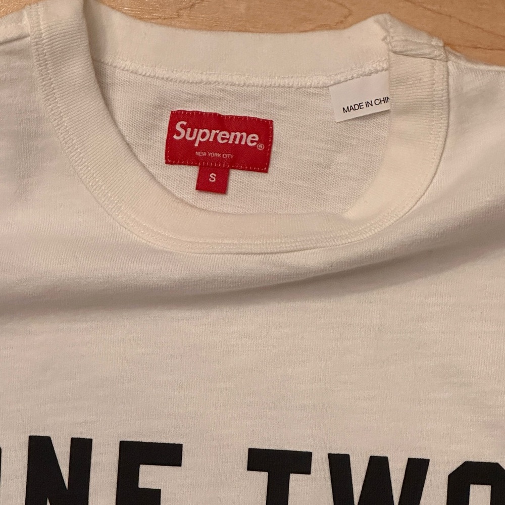 Supreme Authentic White T-Shirt